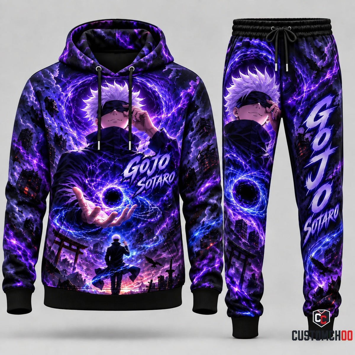 Ninjutsu Kaisen Transformation Fan Set — Ninjutsu Kaisen Hoodie & Sweatpants