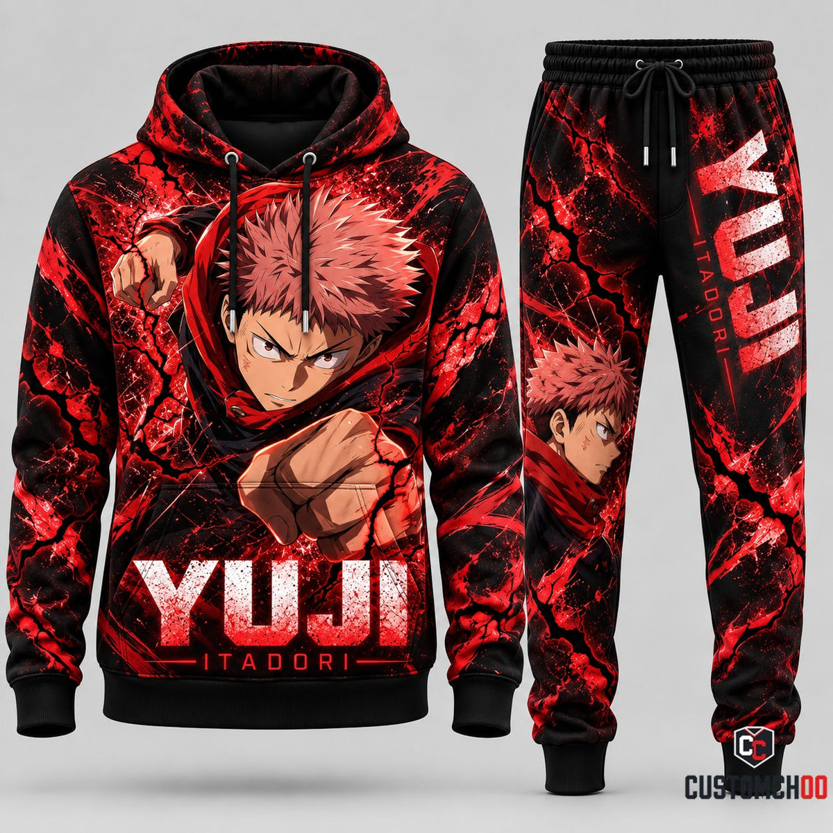 Ninjutsu Kaisen Transformation Fan Set — Ninjutsu Kaisen Hoodie & Sweatpants