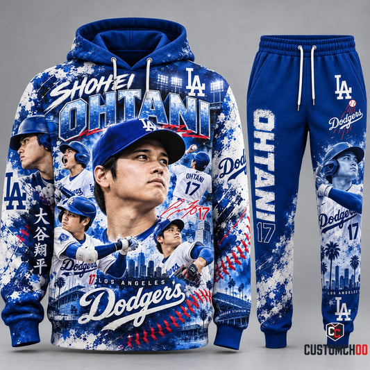 Baseball Fan Set — Hoodie & Sweatpants [St