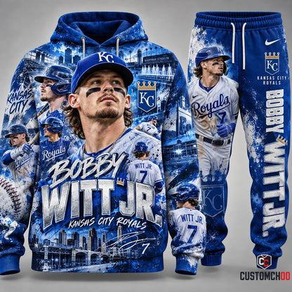 Baseball Fan Set — Hoodie & Sweatpants [St